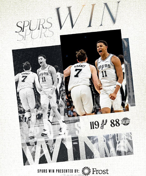 <a href=https://www.zhqiye.com/lanqiu/ target=_blank class=infotextkey>NBA</a>季前赛-马刺大胜广州龙狮 文班9+10+7 奥拉迪波20分 陈国豪13+3